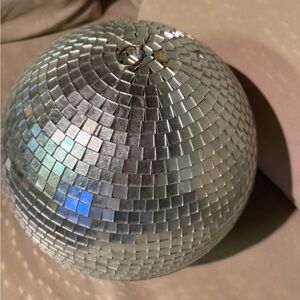 Silver Disco Ball Party Decoration
